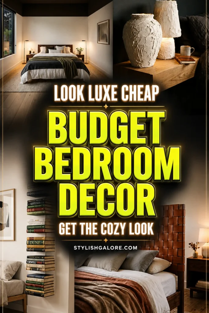 budget bedroom decor