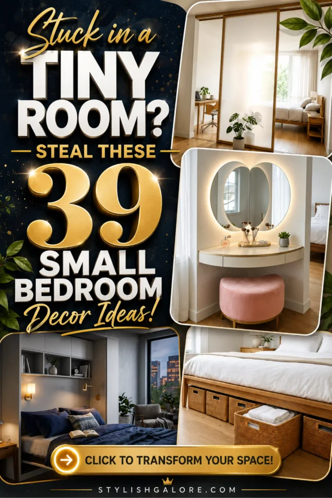 small bedroom decor ideas