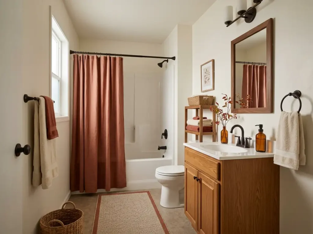 15 Fall Mobile Home Bathroom Decor Ideas for a Cozy Seasonal Refresh