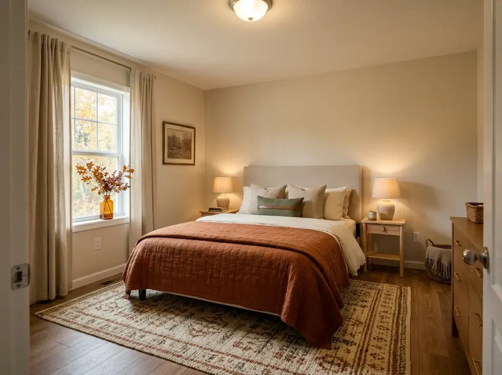 17 Cozy Fall Mobile Home Bedroom Ideas for a Warm, Restful Retreat
