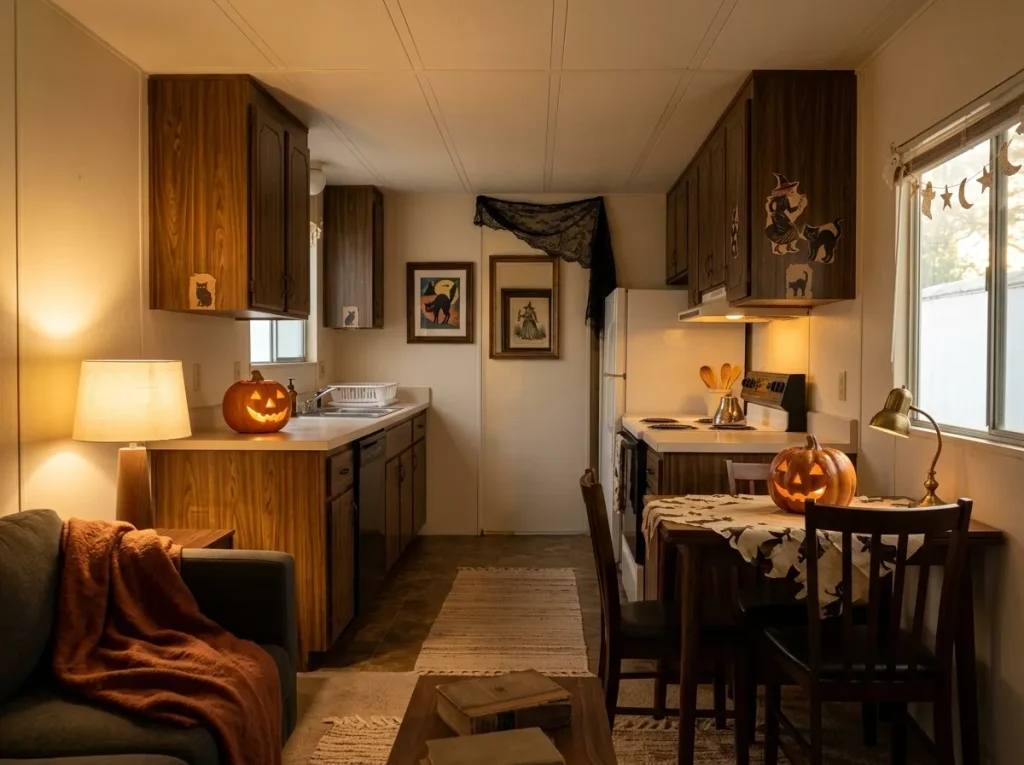 19 Vintage Halloween Decor Ideas for an Older Mobile Home